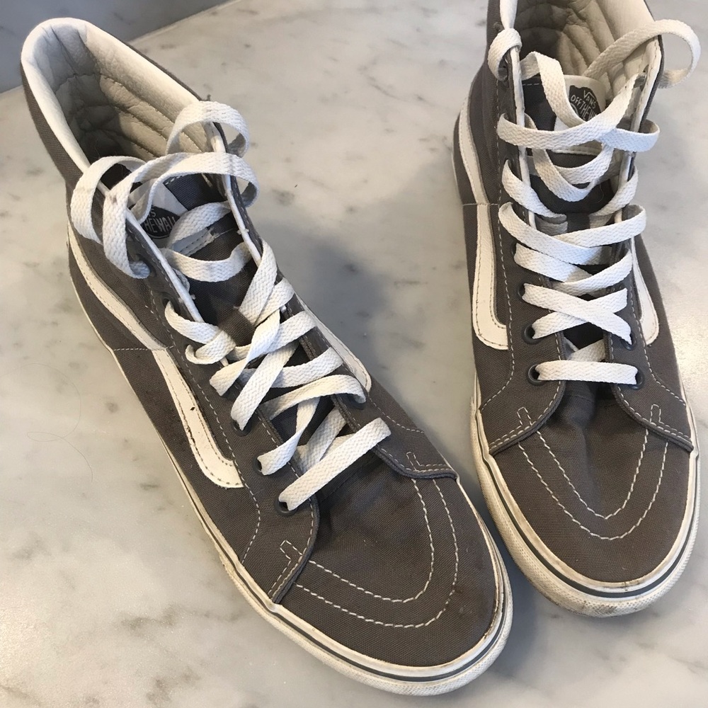Vans Sk8 Hi grey womens 9